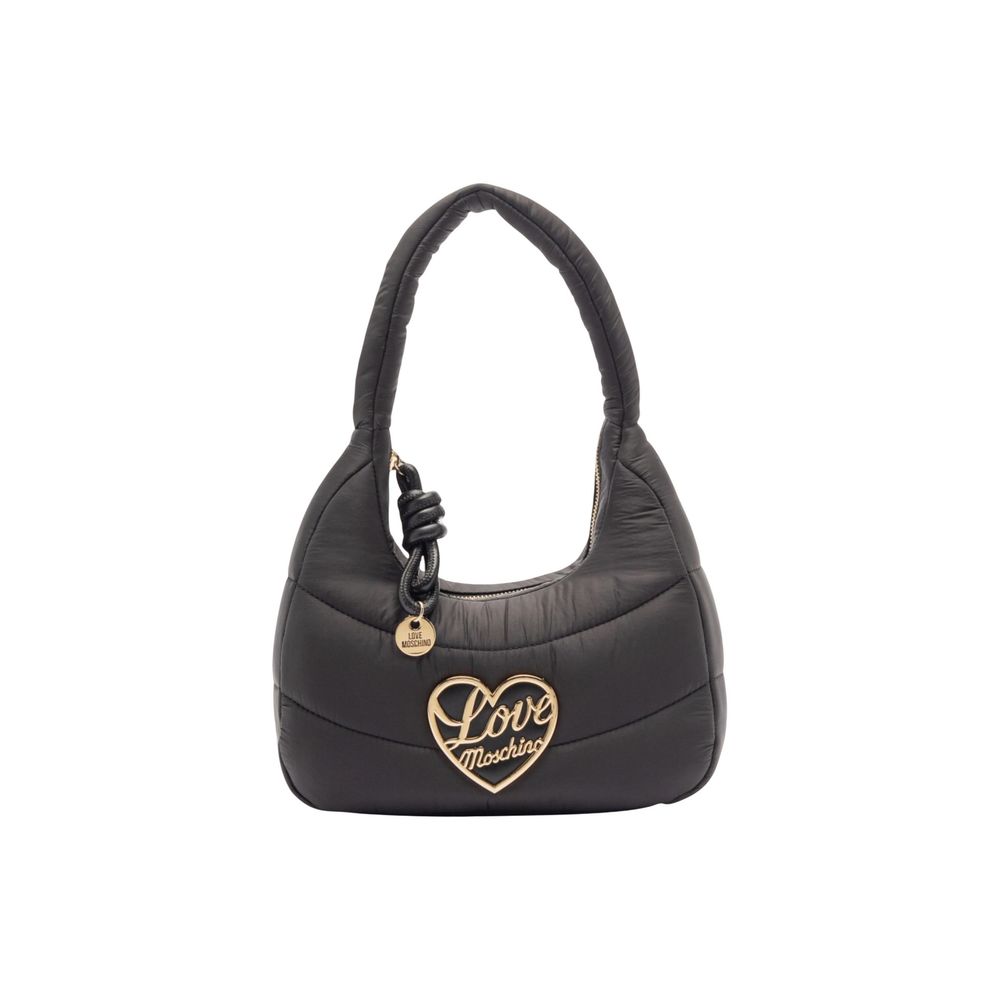 Love Moschino Black Nylon Handbag - Luxe Nova