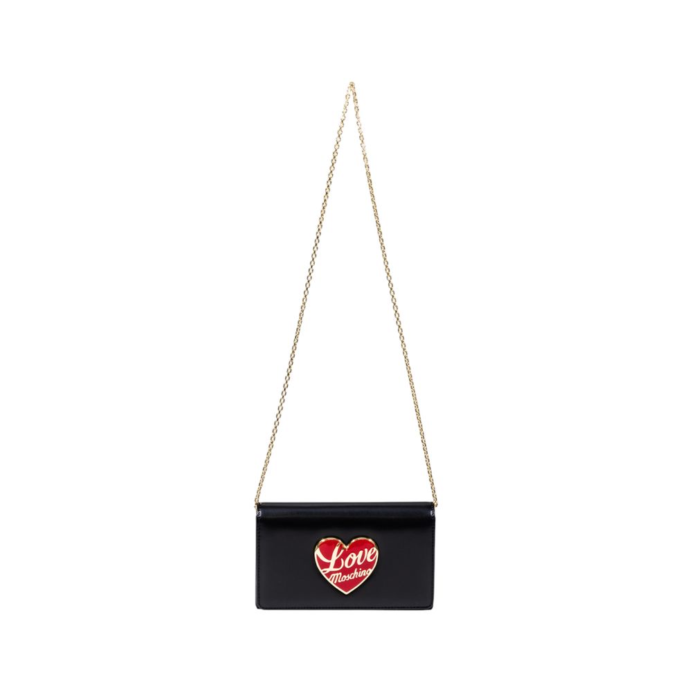 Love Moschino Black Polyethylene Handbag - Luxe Nova