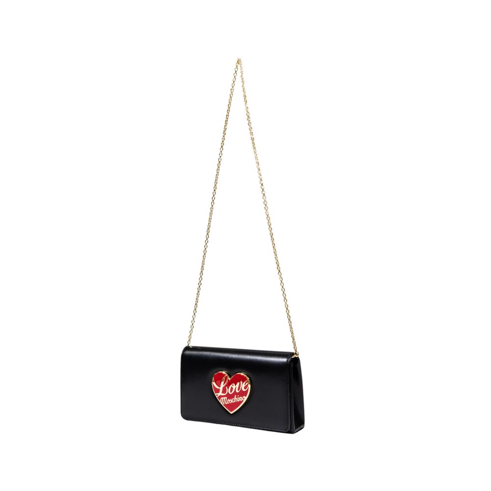 Love Moschino Black Polyethylene Handbag - Luxe Nova