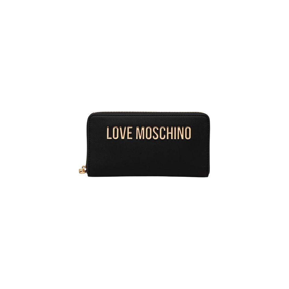 Love Moschino Black Polyethylene Wallet - Luxe Nova