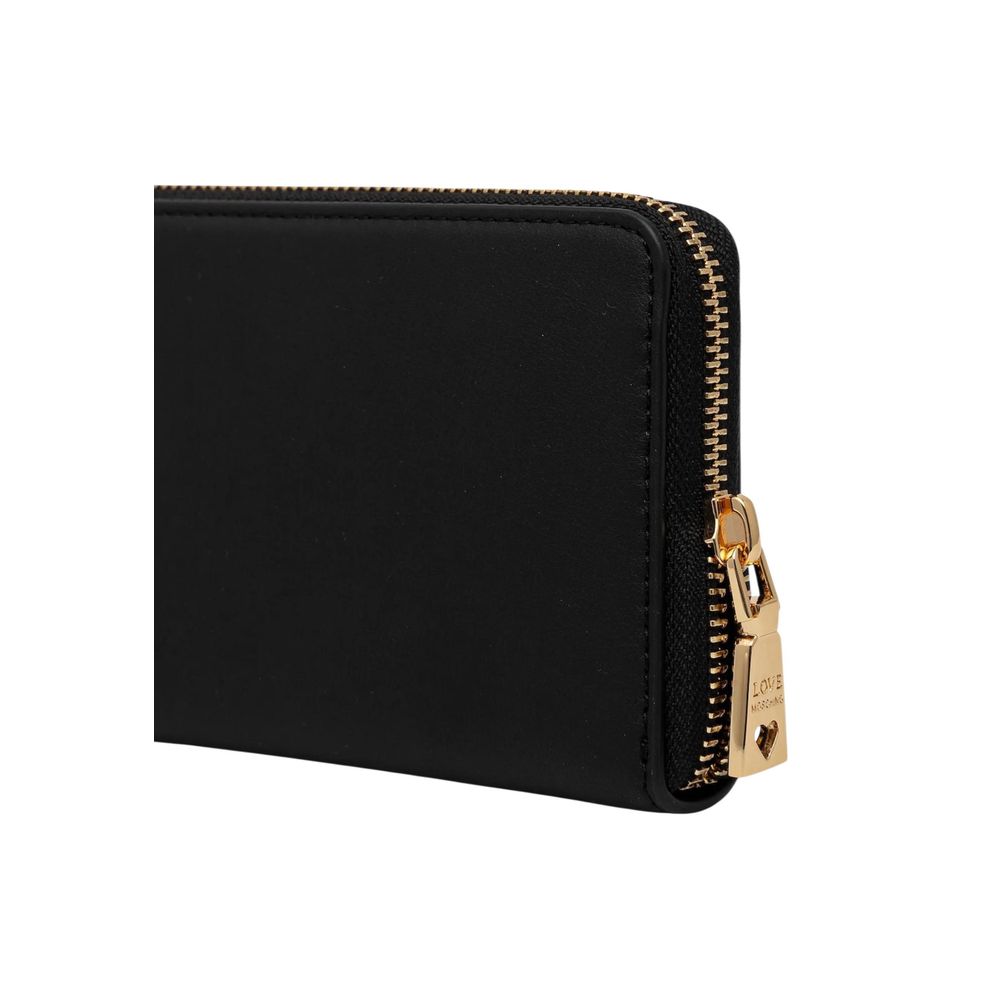 Love Moschino Black Polyethylene Wallet - Luxe Nova