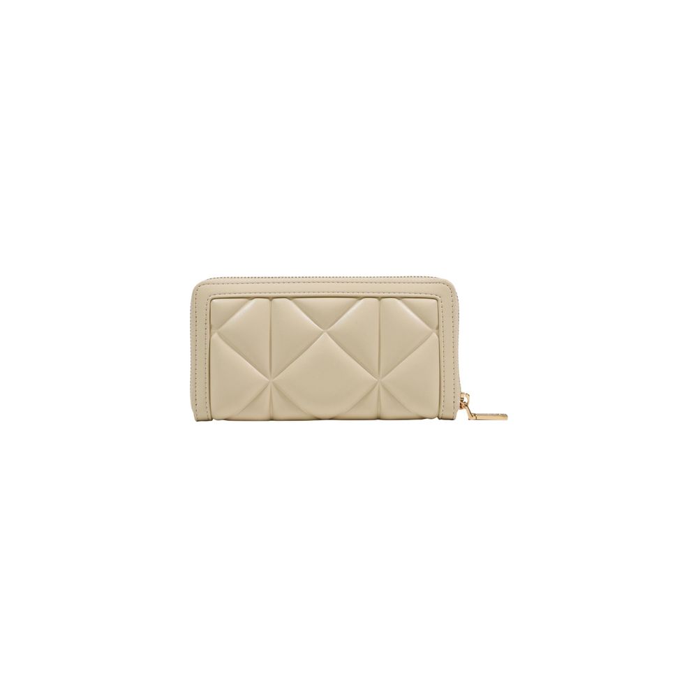 Love Moschino Cream Artificial Leather Wallet - Luxe Nova
