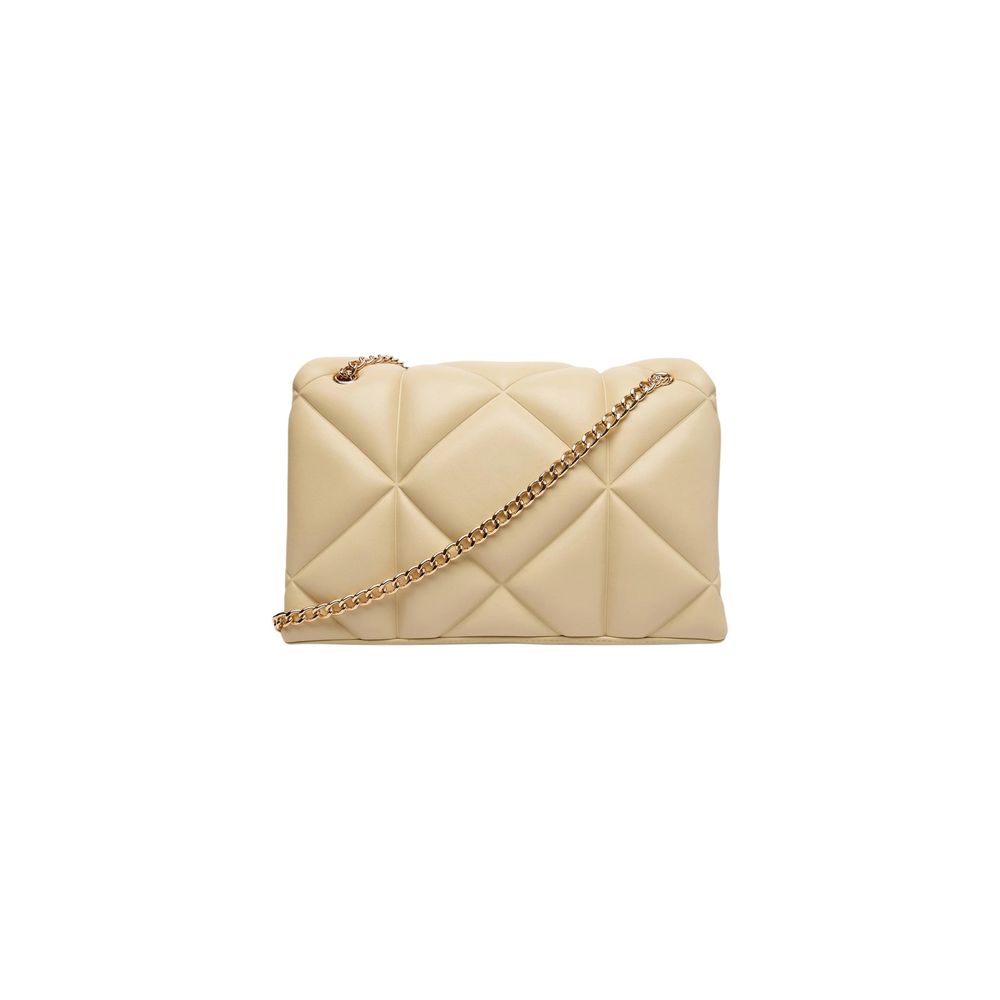 Love Moschino Beige Artificial Leather Handbag - Luxe Nova