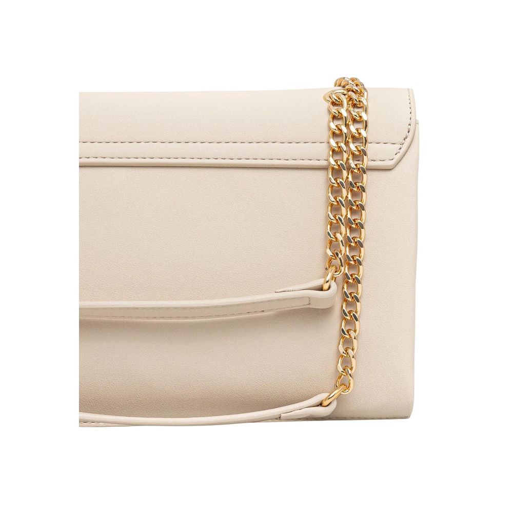 Love Moschino Beige Polyethylene Handbag - Luxe Nova
