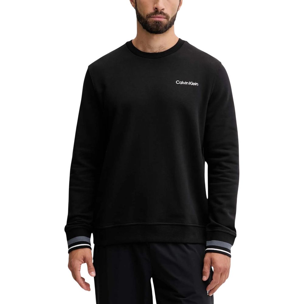 Calvin Klein Sport Black Cotton Sweatshirt - Luxe Nova