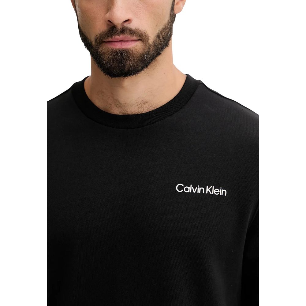 Calvin Klein Sport Black Cotton Sweatshirt - Luxe Nova