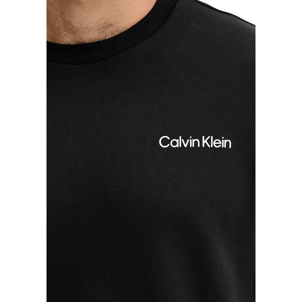 Calvin Klein Sport Black Cotton Sweatshirt - Luxe Nova