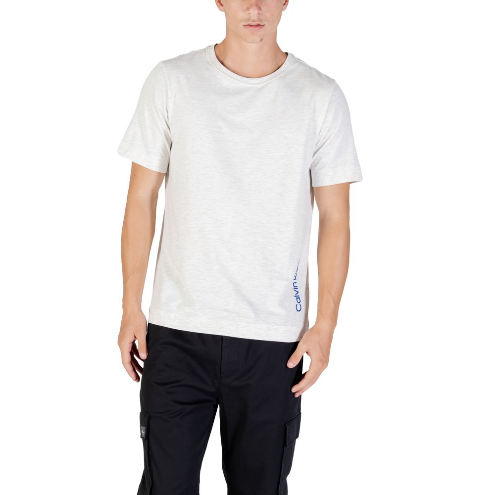 Calvin Klein Sport Gray Cotton T-Shirt - Luxe Nova