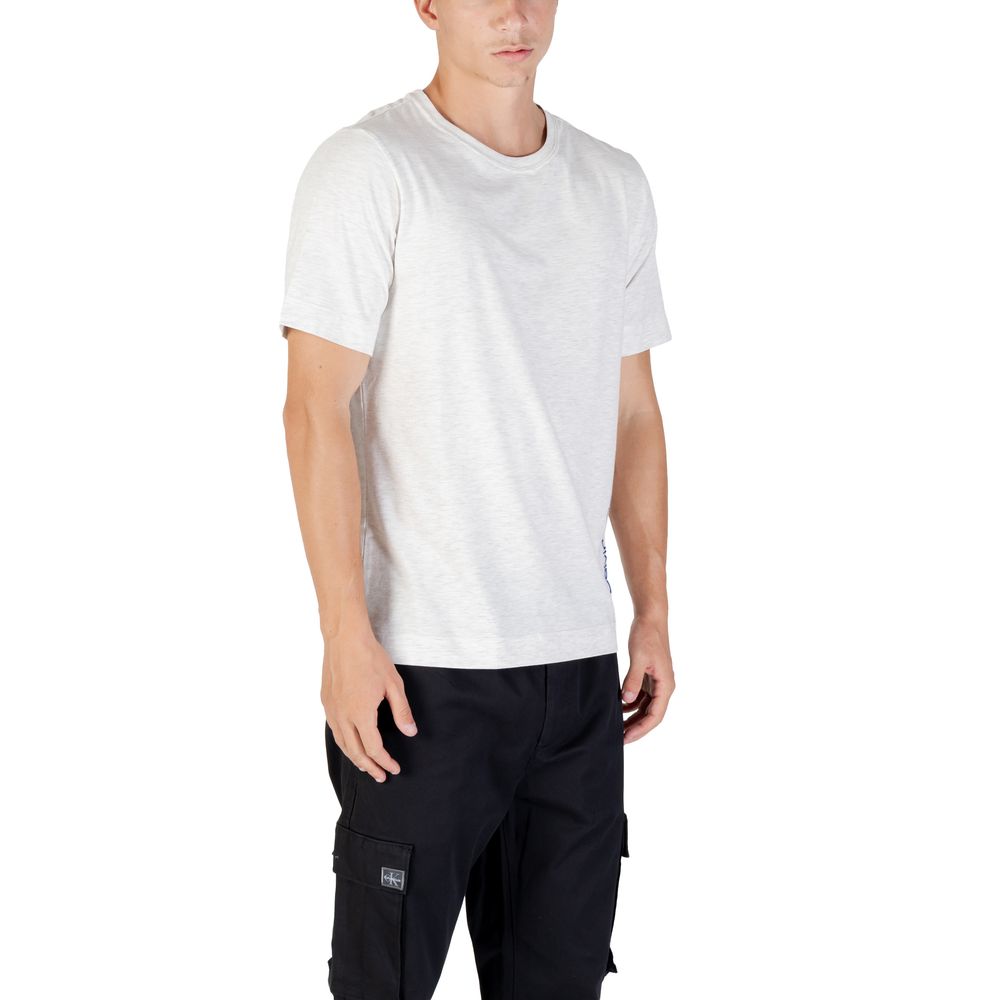 Calvin Klein Sport Gray Cotton T-Shirt - Luxe Nova