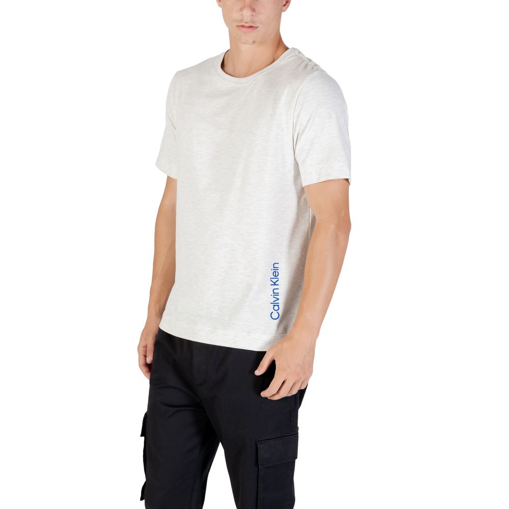 Calvin Klein Sport Gray Cotton T-Shirt - Luxe Nova