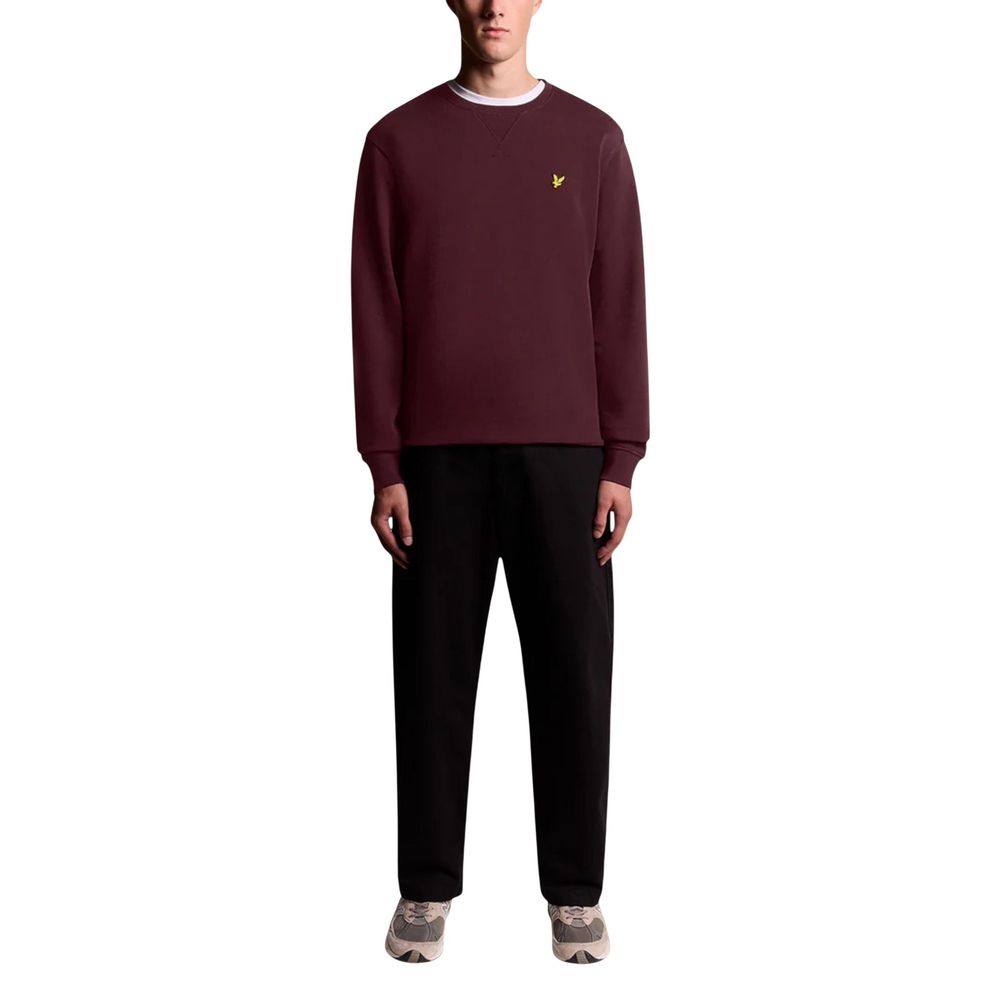 Lyle & Scott Bordeaux Cotton Sweatshirt - Luxe Nova
