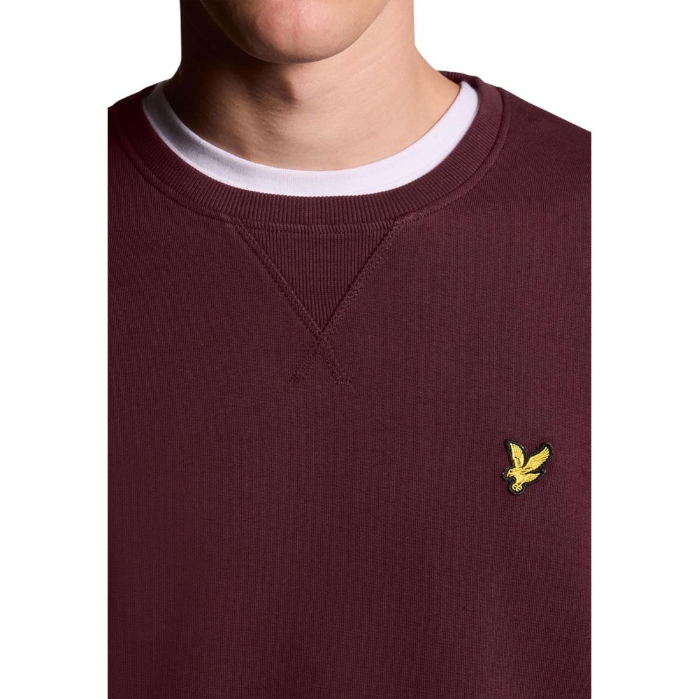 Lyle & Scott Bordeaux Cotton Sweatshirt - Luxe Nova