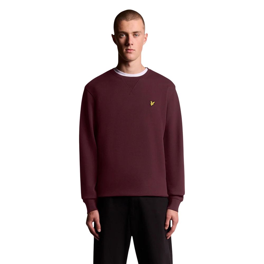 Lyle & Scott Bordeaux Cotton Sweatshirt - Luxe Nova