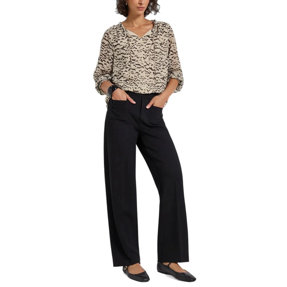 Street One Beige Polyester Blouse - Luxe Nova