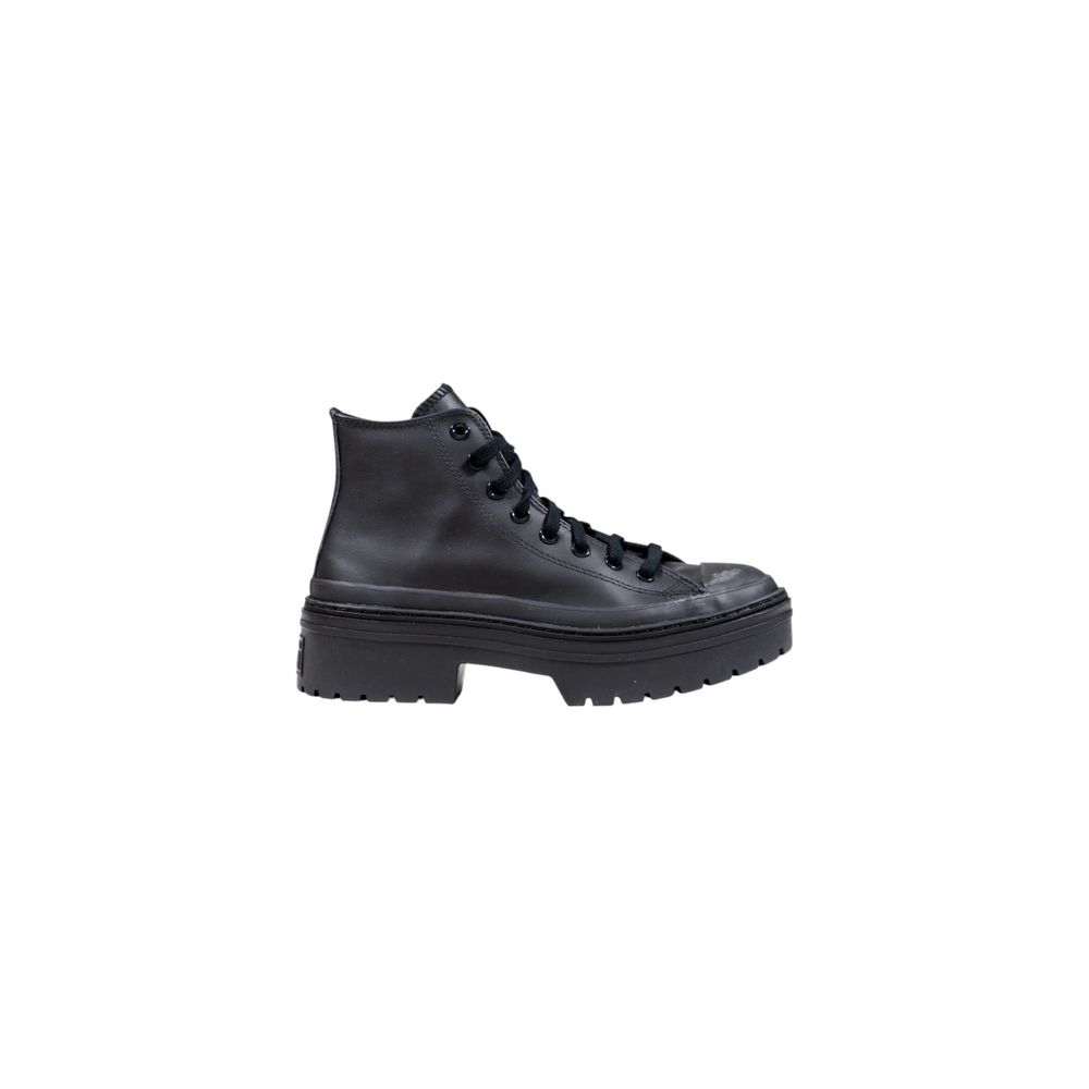Converse Black Leather Ankle Boots - Luxe Nova