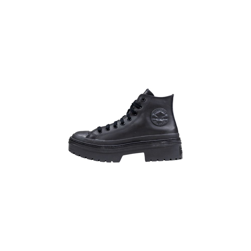 Converse Black Leather Ankle Boots - Luxe Nova
