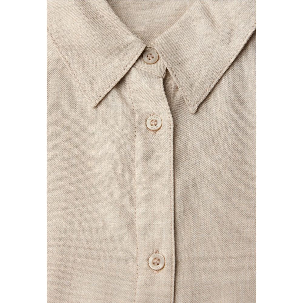 Street One Beige Viscose Blouse - Luxe Nova