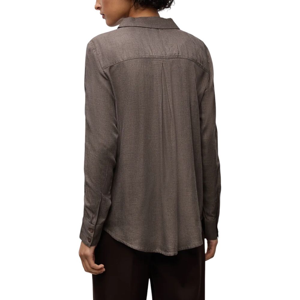 Street One Brown Viscose Blouse - Luxe Nova