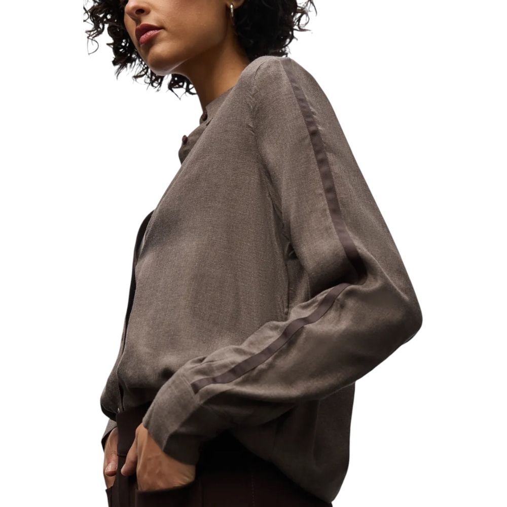 Street One Brown Viscose Blouse - Luxe Nova