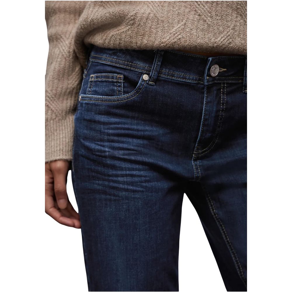 Street One Blue Cotton Mom Jeans - Luxe Nova