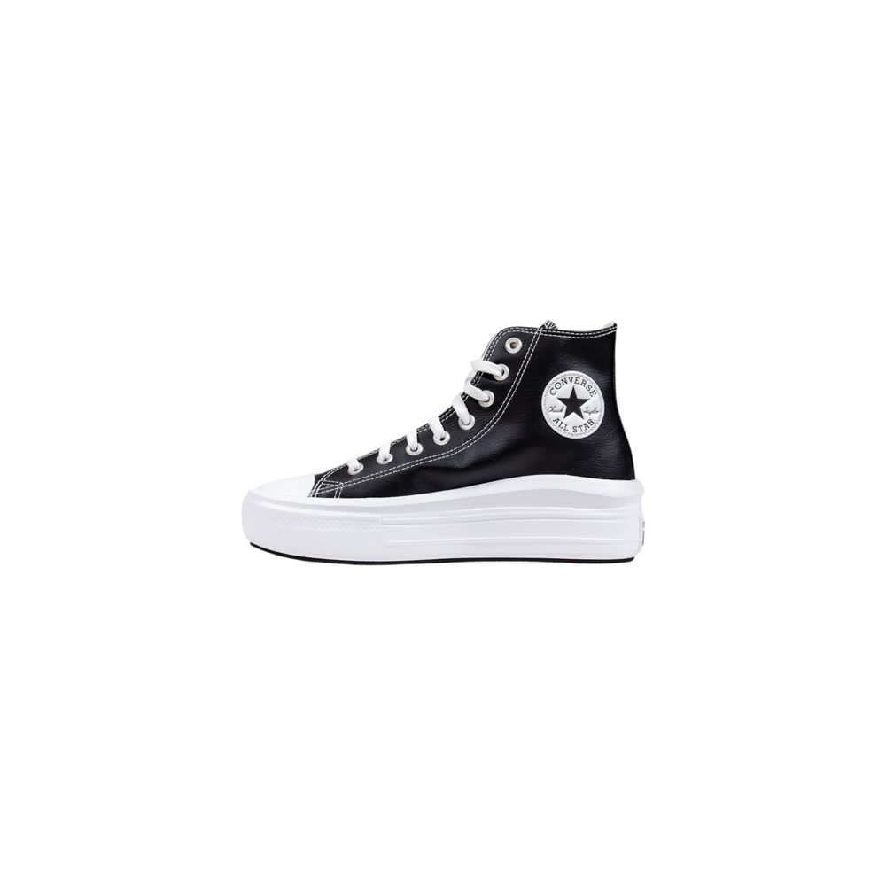 Converse Black Synthetic Platform Sneakers - Luxe Nova