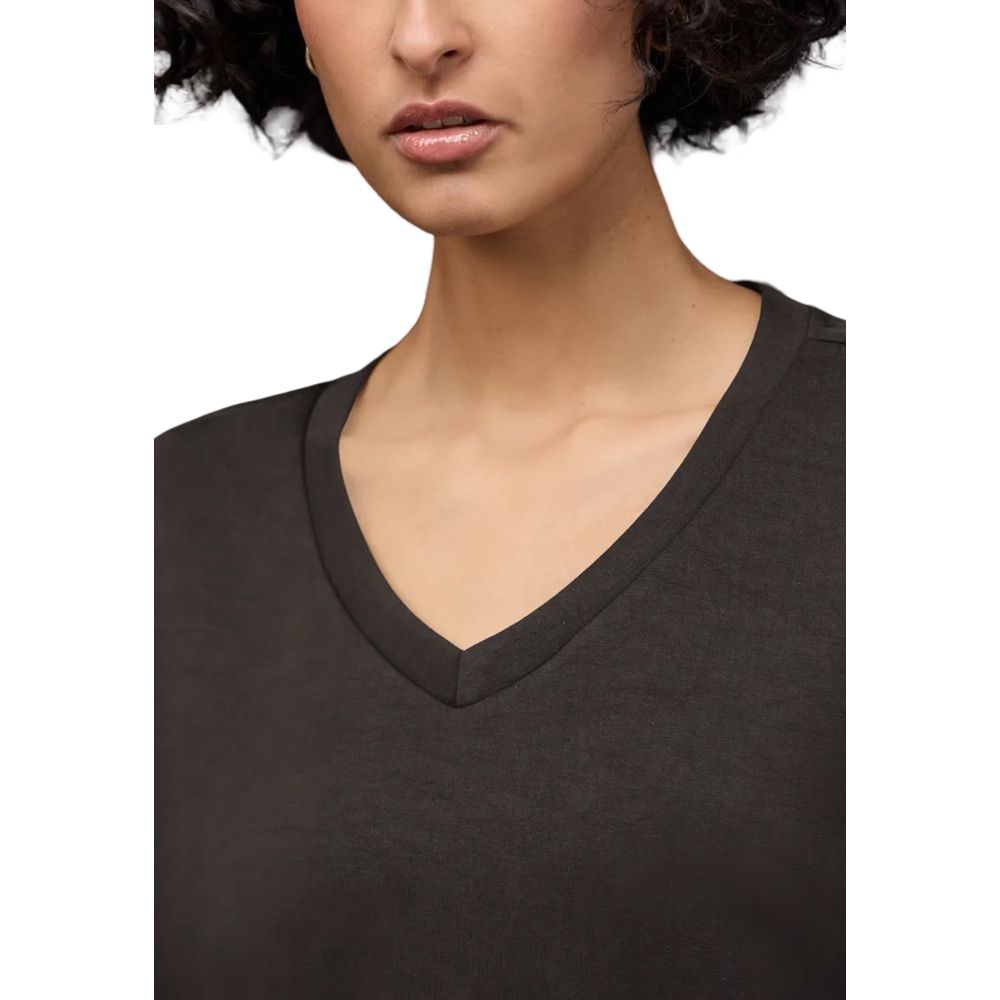 Street One Brown Modal Sweatshirt - Luxe Nova