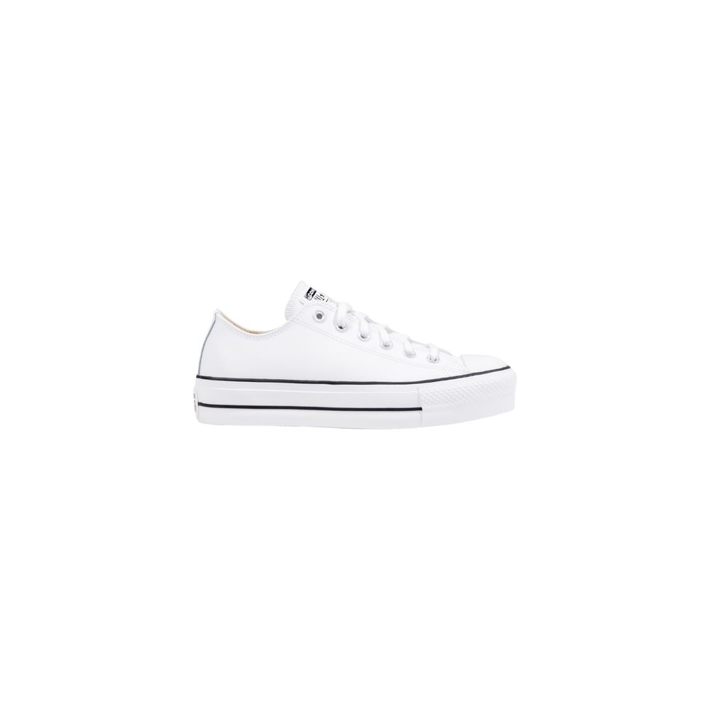 Converse White Leather Platform Sneakers - Luxe Nova