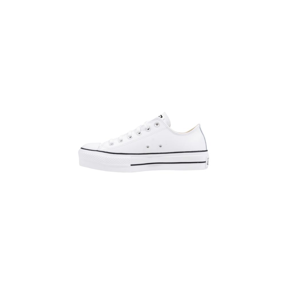 Converse White Leather Platform Sneakers - Luxe Nova