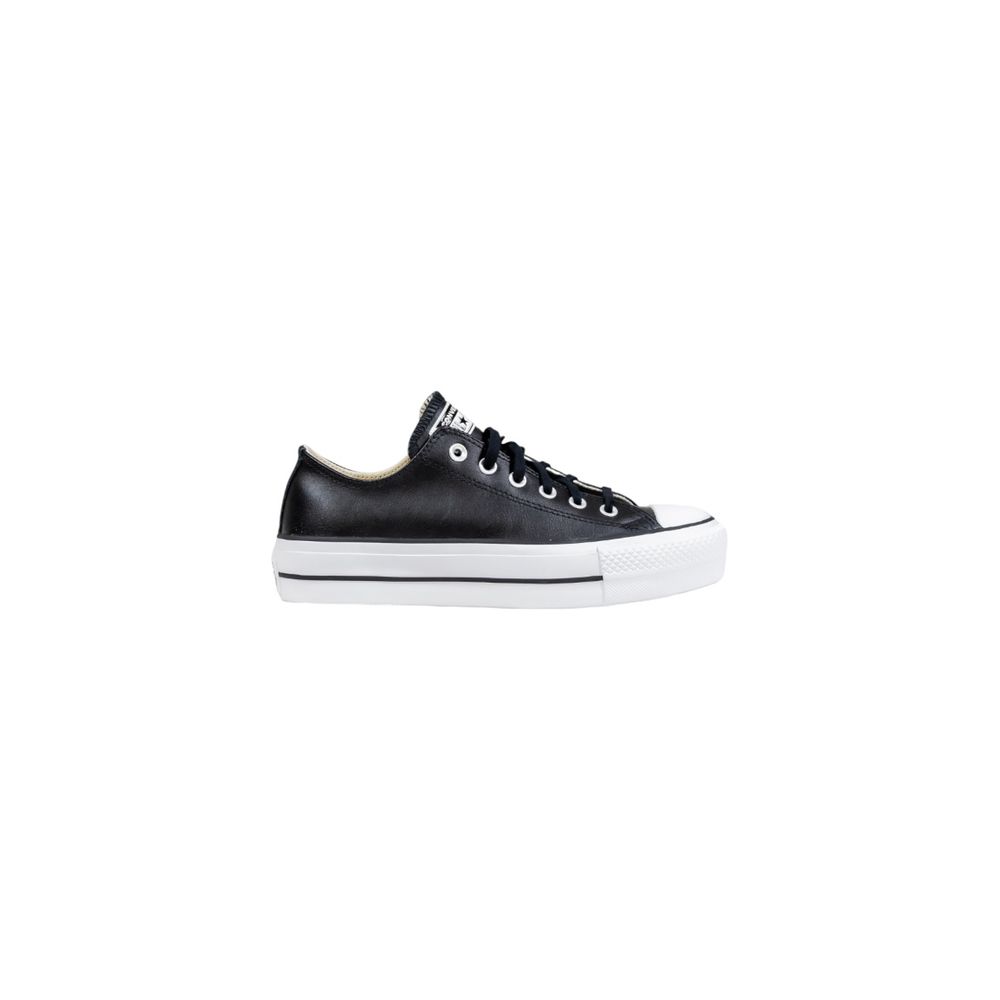 Converse Black Leather Low Top Sneakers - Luxe Nova