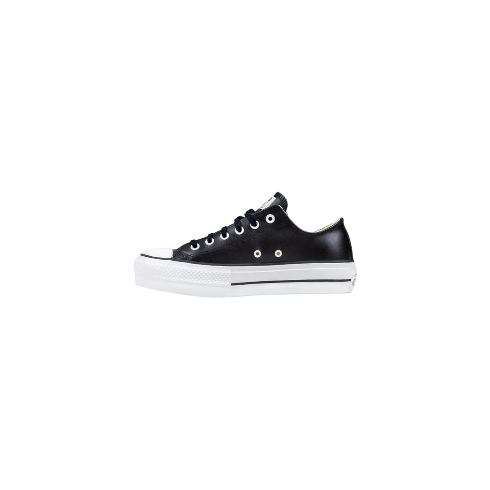 Converse Black Leather Low Top Sneakers - Luxe Nova