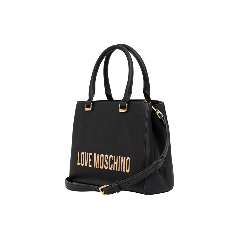 Love Moschino Bicolor Polyethylene Handbag - Luxe Nova