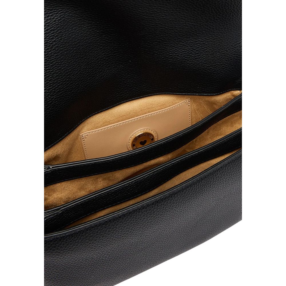 Love Moschino Black Polyethylene Handbag - Luxe Nova