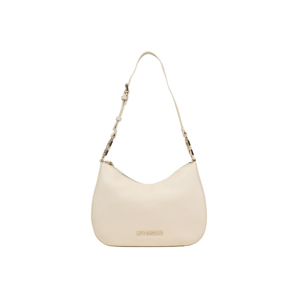 Love Moschino Beige Polyethylene Handbag - Luxe Nova