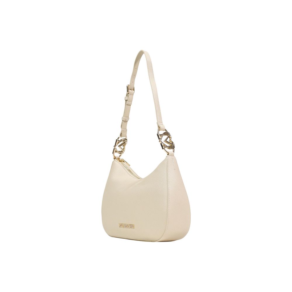 Love Moschino Beige Polyethylene Handbag - Luxe Nova