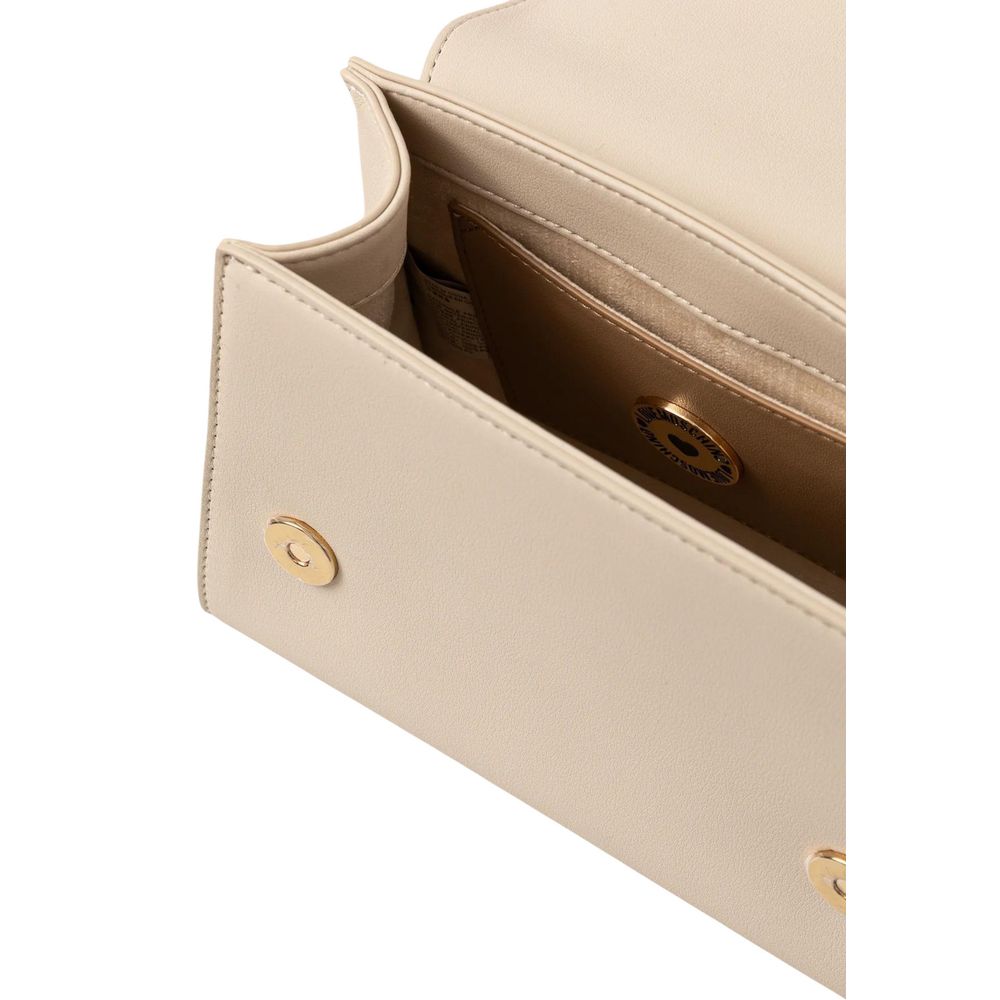 Love Moschino Beige Polyethylene Handbag - Luxe Nova