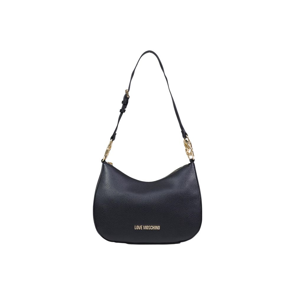 Love Moschino Black Polyethylene Handbag - Luxe Nova