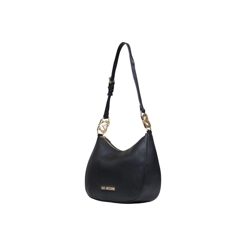 Love Moschino Black Polyethylene Handbag - Luxe Nova