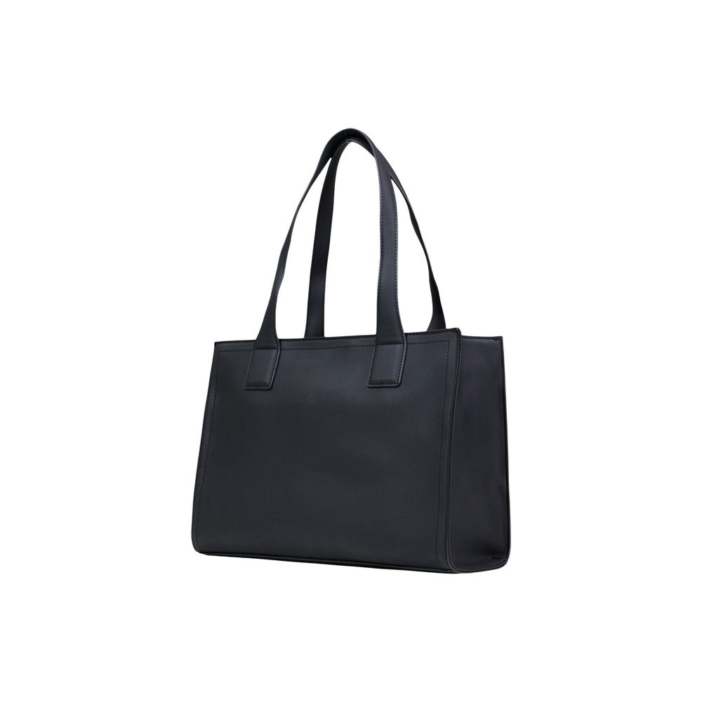 Love Moschino Black Polyethylene Handbag - Luxe Nova