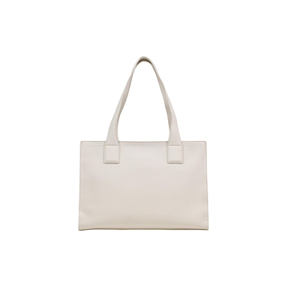 Love Moschino Beige Polyethylene Handbag - Luxe Nova