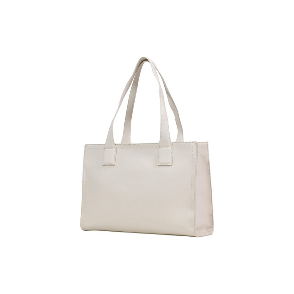 Love Moschino Beige Polyethylene Handbag - Luxe Nova