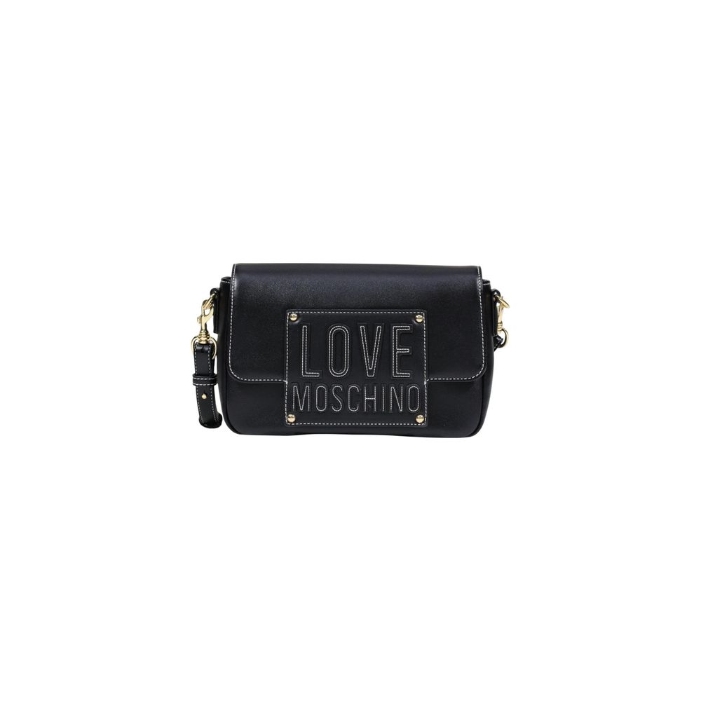 Love Moschino Black Polyethylene Handbag - Luxe Nova