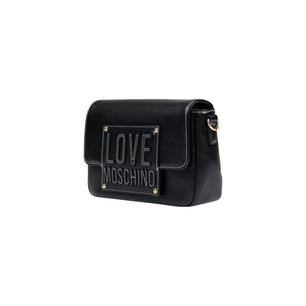 Love Moschino Black Polyethylene Handbag - Luxe Nova