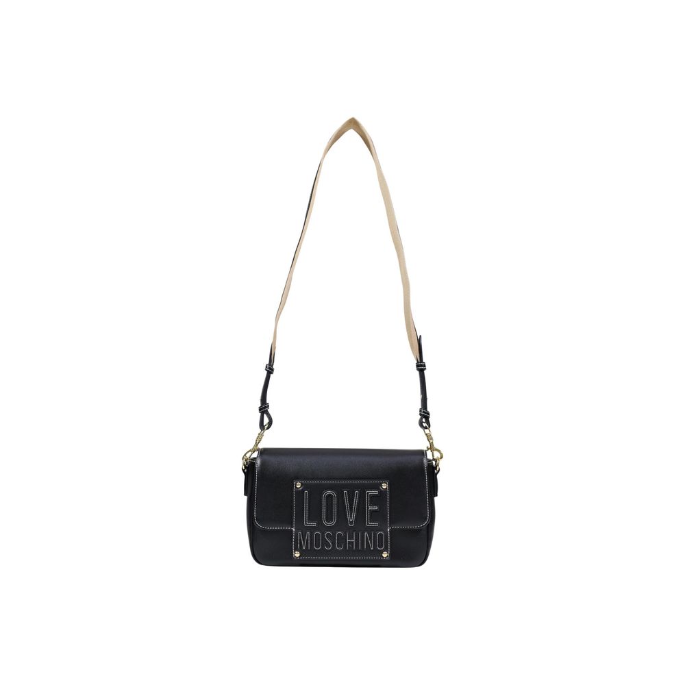 Love Moschino Black Polyethylene Handbag - Luxe Nova