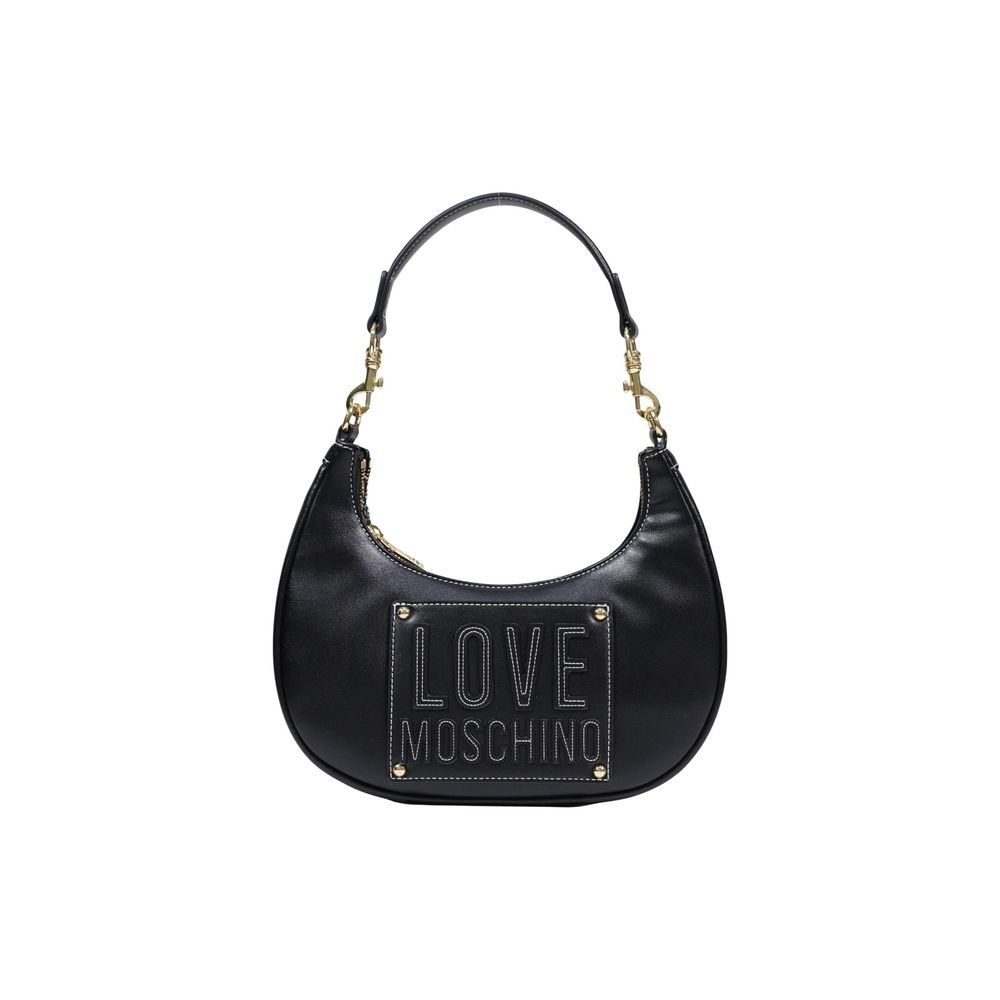 Love Moschino Black Polyethylene Handbag - Luxe Nova