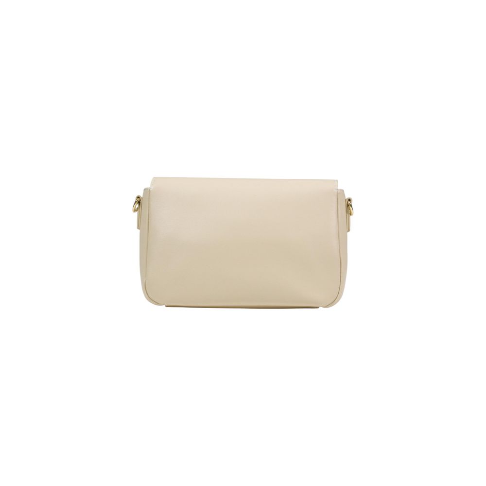 Love Moschino Cream Polyethylene Handbag - Luxe Nova