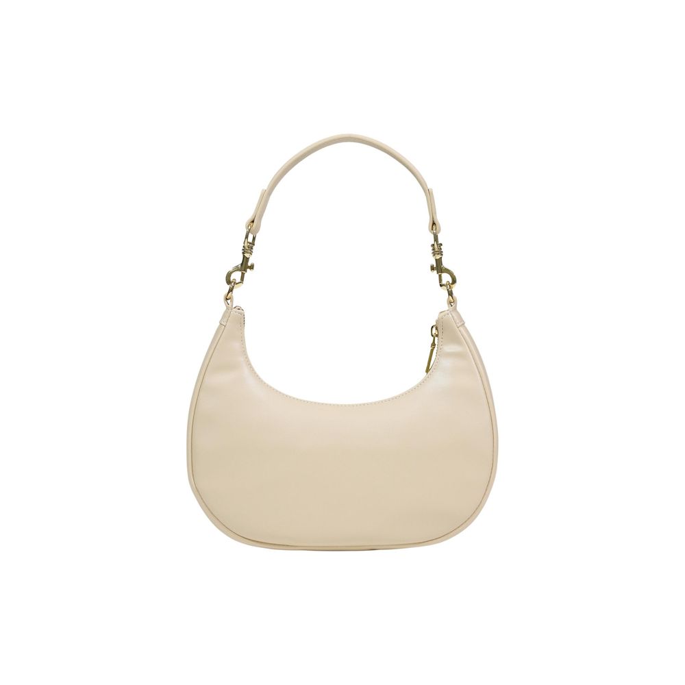 Love Moschino Cream Polyethylene Handbag - Luxe Nova