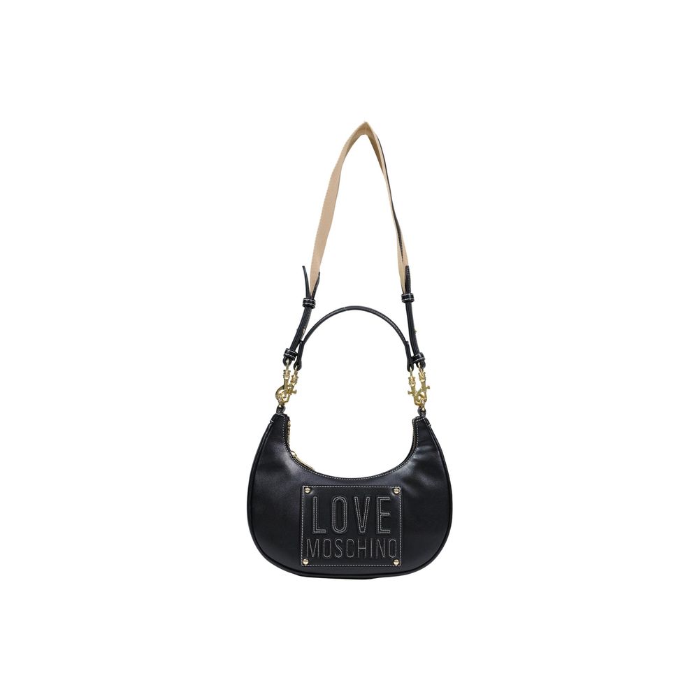 Love Moschino Black Polyethylene Handbag - Luxe Nova