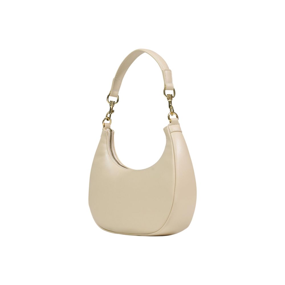 Love Moschino Cream Polyethylene Handbag - Luxe Nova