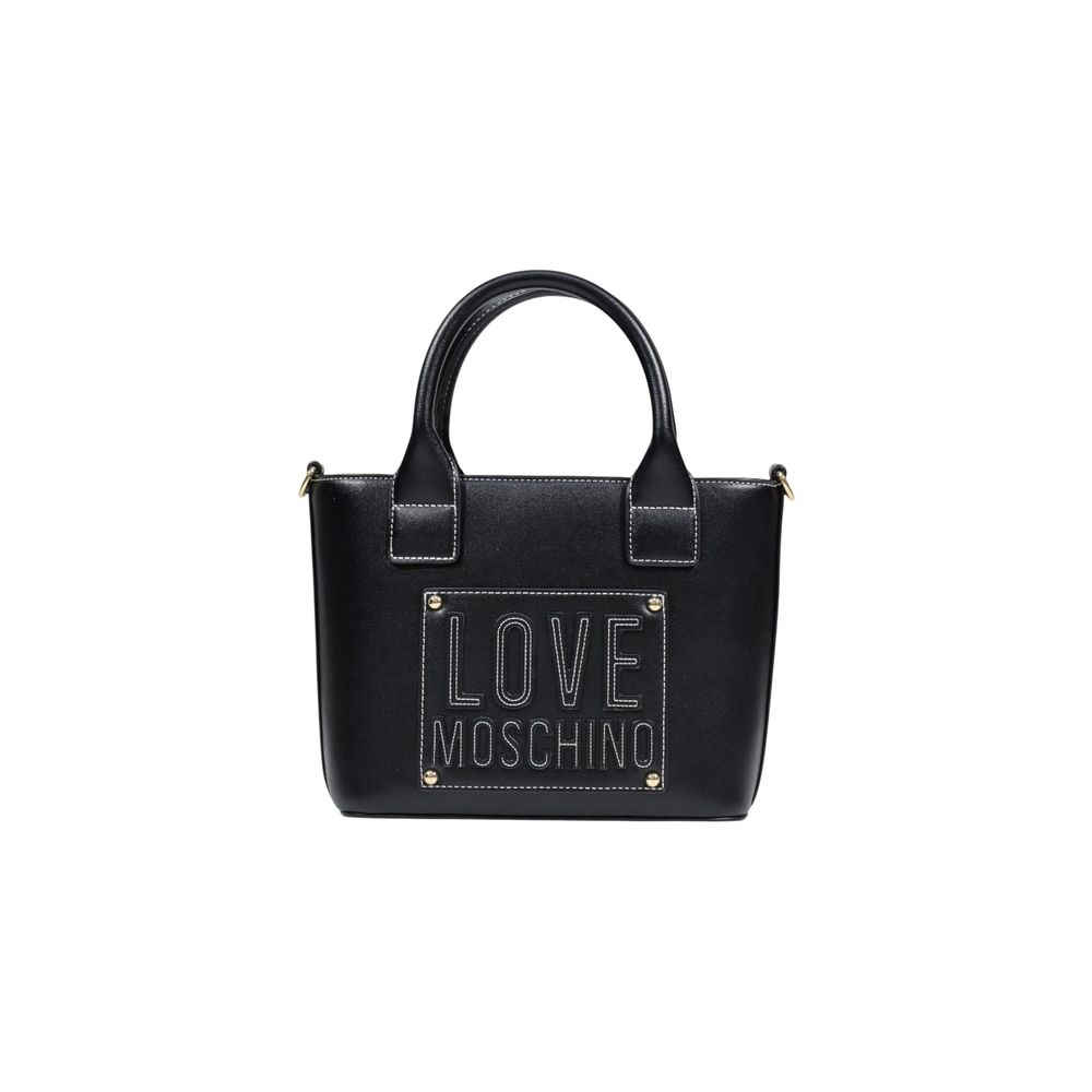 Love Moschino Black Polyethylene Handbag - Luxe Nova