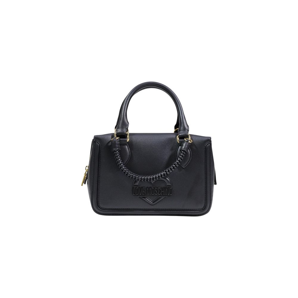 Love Moschino Black Polyethylene Handbag - Luxe Nova